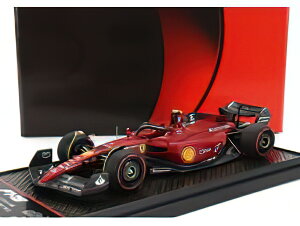 FERRARIフェラーリ F1-75 TEAM SCUDERIA FERRARI N 55 2nd BAHRAIN GP 2022 CARLOS SAINZ - RED /BBR 1/43 ミニカー