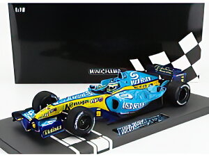 RENAULT F1 R25 TEAM RENAULT F1 N 6 WINNER AUSTRALIAN GP 2005 GIANCARLO FISICHELLA LIGHT BLUE YELLOW/MINICHAMPS 1/18~jJ[