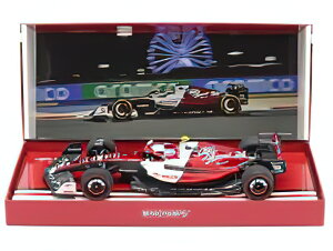 ALFA ROMEOAt@I F1 C42 TEAM ORLEN RACING N 24 10th BAHRAIN GP 2022 GUANYU ZHOU - WHITE RED MET /Minichamps~j`vX 1/18 ~jJ[