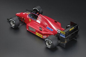 FERRARI F1 F1/86 N 27 2nd AUSTRIAN GP 1986 M.ALBORETO RED/GP Replicas 1/18~jJ[