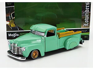 CHEVROLET 3100 PICK UP CUSTOM 1950 GREEN WOOD/MAISTO 1/25ミニカー