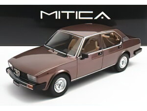 ALFA ROMEOAt@I ALFETTA 2000 TD TURBO DIESEL 1979 LUCI DI BOSCO MET 524CO/MITICA 1/18 ~jJ[