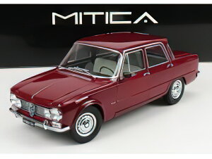 y\z12ȍ~\ALFA ROMEOAt@I GIULIA 1.6 Ti 1962 - ROSSO AMARANTO - DARK RED /MITICA 1/18 ~jJ[