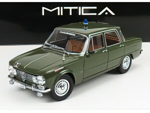 y\z12ȍ~\ALFA ROMEOAt@I GIULIA 1.6 Ti CARABINIERI ROMA 1963 MATT GREEN /MITICA 1/18 ~jJ[