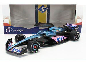 RENAULT - F1 A523 TEAM BWT ALPINE PRESS LAUNCH LIVERY N 10 PIERRE GASLY - N 31 ESTEBAN OCON 2023 - BLUE BLACK PINK /SOLIDO 1/18~jJ[