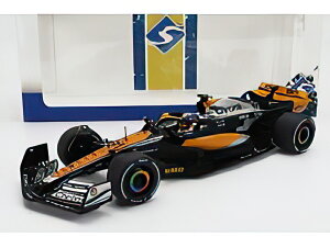 McLAREN F1 MCL60 TEAM McLAREN N 81 4th BRITISH GP 2023 OSCAR PIASTRI ORANGE BLACK/SOLIDO 1/18�~�j�J�[