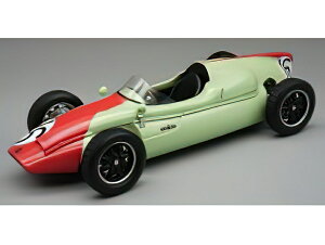 COOPER - F1 T51 N 16 MONACO GP 1960 CHRIS BISTROW - LIGHT GREEN RED /Tecno 1/18 ~jJ[