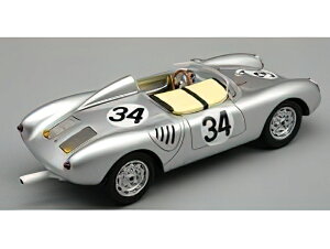y\z2024N\PORSCHE|VF 550A TEAM PORSCHE KG N 34 24h LE MANS 1957 C.STOREZ - E.CRAWFORD - SILVER /Tecno 1/43 ~jJ[