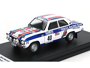 OPEL ASCONA (night version) N 40 RALLY 1000 LAKES 1973 HANNU VALTAHARJU RAIMO HALM WHITE BLUE RED/Trofeu 1/43~jJ[ 150