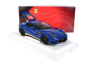 �y�\��zFerrari�t�F���[�� F12 TDF Azzurro Dino yellow detail / BBR 1/18 �~�j�J�[
