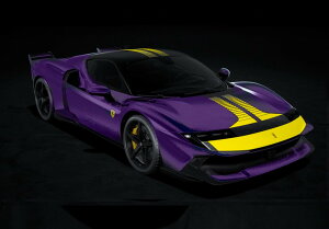 【予約】2026年発売予定Ferrari 849 Testarossa Assetto Fiorano ヴィオラ香港 イエローリバリー/ BBR 1/43 ミニカー