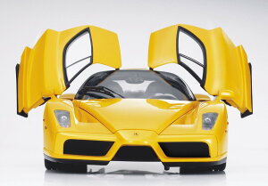 �y�\��zFerrari�t�F���[�� Enzo open diecast Giallo Modena Silver wheels polifoam pack / BBR 1/18 �~�j�J�[