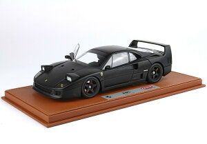�y�\��zFerrari�t�F���[�� F40 Matt black black seats BBR Kyosho ����102�� / BBR 1/18 �~�j�J�[