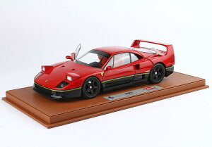 �y�\��zFerrari�t�F���[�� F40 Red Black Gold stripe BBR Kyosho ����102�� / BBR 1/18 �~�j�J�[