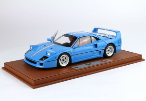 �y�\��zFerrari�t�F���[�� F40 Light Blue italian flag stripe silver rims BBR Kyosho ����78�� / BBR 1/18 �~�j�J�[