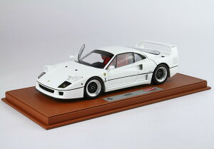 �y�\��zFerrari�t�F���[�� F40 White and black silver rims BBR Kyosho ����102�� / BBR 1/18 �~�j�J�[