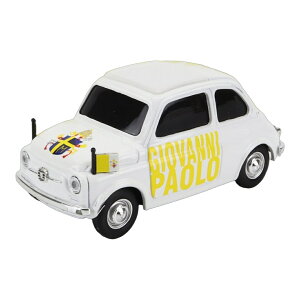 Fiat�t�B�A�b�g 500 �p�p���r�� Giovanni Paolo II �z���C�g TV�V���[�Y / BRUMM 1/43 �~�j�J�[