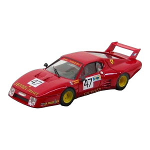 Ferrari�t�F���[�� 512 BB CH.POZZI FRANCIA #47 ���}�� 1980 ���b�h / BRUMM 1/43 �~�j�J�[