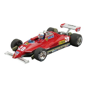 Ferrari�t�F���[�� F1 126C2 #28 1982 �T���}���mGP�D�� Didier Pironi �h���C�o�[�t�B�M���A�t 40���N�L�O / BRUMM 1/43 �~�j�J�[