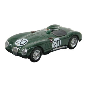 Jaguar�W���K�[ C-Type #20 1���ԃ��}�� 1951 Walker-Whitehead �u���e�B�b�V�����[�V���O�O���[�� / BRUMM 1/43 �~�j�J�[