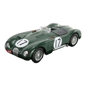 Jaguar�W���K�[ C-TYPE 3.4L #17 2�� 24���ԃ��}�� 1953 Stirling Moss Peter Walker �u���e�B�b�V�����[�V���O�O���[�� 100��� / BRUMM 1/43 �~�j�J�[
