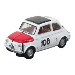 Fiat�t�B�A�b�g 500 595 Abarth�A�o���g #108 Trofeo Italiano Turismo Winner Coppa Gallega 1965 Leonardo / BRUMM 1/43 �~�j�J�[