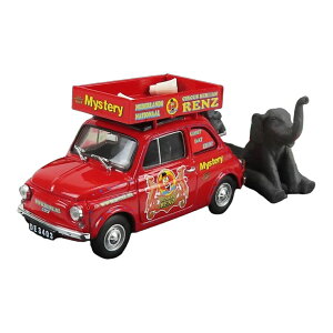 Fiat�t�B�A�b�g 500R �T�[�J�X Herman Renz 1972 �]�E�̃t�B�M���A2�̕t Mystery 2008 TV�V���[�Y / BRUMM 1/43 �~�j�J�[