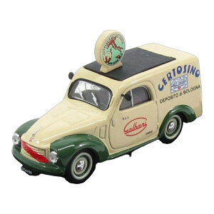 Fiat�t�B�A�b�g 500C FURGONE �o�� Galbani Melzo Milano 1950 �N���[�� �O���[�� SERIE CAROSELLO ITALIAN / BRUMM 1/43 �~�j�J�[ �g���b�N�͌^