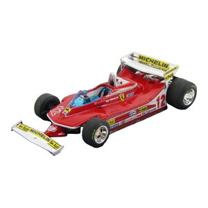 Ferrari�t�F���[�� F1 312T4 #12 Gilles Villeneuve 1979 USA GP ���b�h / BRUMM 1/43 �~�j�J�[
