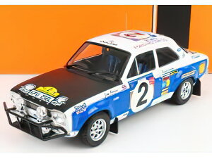 FORD ENGLAND - ESCORT MKI RS 1600 (night version) N 2 RALLY SAFARI 1973 R.CLARK - J.PORTE - WHITE BLUE BLACK /IXO 1/18 �~�j�J�[