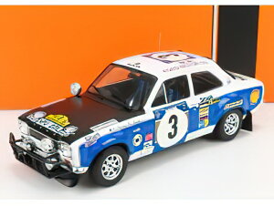 FORD ENGLAND - ESCORT MKI RS 1600 (night version) N 3 RALLY SAFARI 1973 V.PRESTON - B.SMITH - WHITE BLUE BLACK /IXO 1/18 ~jJ[
