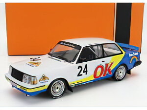 VOLVO - 240 TURBO TEAM BECKERS N 24 NURBURGRING 1985 P.G.ANDERSSON - WHITE YELLOW BLUE /IXO 1/18 �~�j�J�[