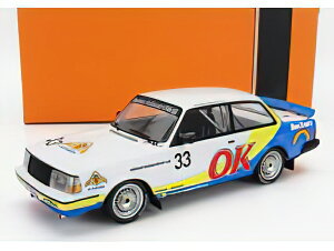 VOLVO - 240 TURBO TEAM BECKERS N 33 ZOLDER ETCC 1985 P.G.ANDERSSON - G.PETERSSON - M.LINDEN - WHITE YELLOW BLUE /IXO 1/18 �~�j�J�[