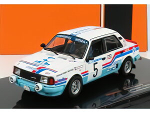 SKODA - 130L TEAM SKODA GB N 5 RALLY BOHEMIA 1988 J.HAUGLAND - B.WILLIS - WHITE LIGHT BLUE /IXO 1/43 �~�j�J�[