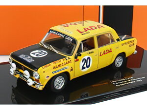 LADA FIAT - 1600R N 20 ALLY ACROPOLIS 1978 S.BRUNDZA - A.GIRDAUSKAS - YELLOW MATT BLACK /IXO 1/43 ~jJ[