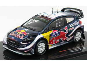 FORD ENGLAND - FIESTA WRC RED BULL N 3 RALLY FINLAND 2018 T.SUNINEN - M.MARKKULA - BLUE WHITE YELLOW RED /IXO 1/43 �~�j�J�[