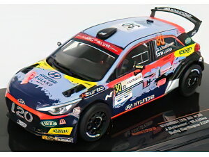 HYUNDAI - i20 R5 N 30 RALLY SARDEGNA ITALY 2020 J.HUTTUNEN - M.LUKKA - 2 TONE BLUE RED /IXO 1/43 �~�j�J�[