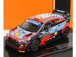 HYUNDAI - i20 WRC COUPE MOBIS N 6 RALLY MONTECARLO 2021 D.SORDO - C.DEL BARRIO - 2 TONE BLUE RED /IXO 1/43 �~�j�J�[