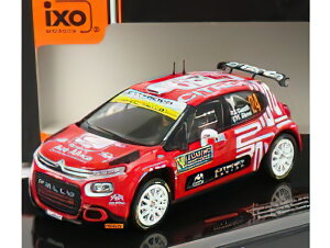 CITROEN - C3 RALLY2 N 24 RALLY MONTECARLO 2021 E.CAMILLI - F.X.BURESI - RED /IXO 1/43 ~jJ[