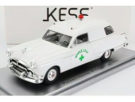 PACKARD - HENNEY JR AMBULANCE 1954 - WHITE /Kess-Model 1/43 ミニカー