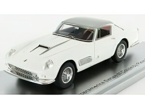 FERRARItF[ 410 SUPERAMERICA SERIES III PININFARINA COUPE 1958 - WHITE SILVER /Kess-Model 1/43 ~jJ[