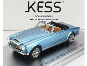 FERRARItF[ 212 INTER sn0235EU CABRIOLET OPEN 1952 - LIGHT BLUE MET /Kess-Model 1/43 ~jJ[