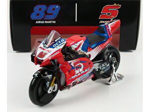 DUCATI - DESMOSEDICI GP21 PRAMAC RACING TEAM N 5 MOTOGP 2021 JOHANN ZARCO - RED /MAISTO 1/18 ~jJ[