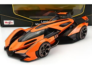 LAMBORGHINI - LAMBO V12 VISION GT N 63 GRAN TURISMO 2020 - ORANGE BLACK /MAISTO 1/18 ~jJ[