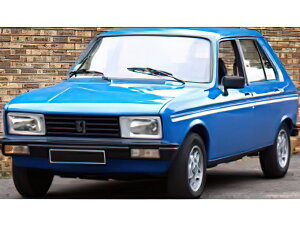 y\z1-3ȍ~\PEUGEOT - 104 S 1981 - IBIS BLUE /Norev 1/18 ~jJ[