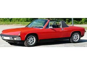 y\z1-3ȍ~\PORSCHE - VOLKSWAGEN 914/4 1.7 1975 - RED /Norev 1/18 ~jJ[
