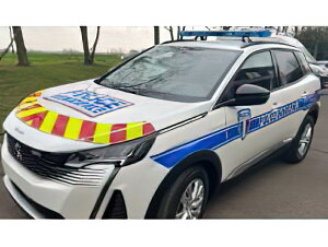 �y�\��z1-3���ȍ~�����\��PEUGEOT - 3008 POLICE MUNICIPALE 2023 - WHITE BLUE RED YELLOW /Norev 1/43 �~�j�J�[