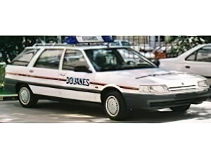 y\z1-3ȍ~\RENAULT - R21 NEVADA SW STATION WAGON DOUANES 1993 - WHITE /Norev 1/43 ~jJ[
