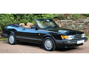 y\z1-3ȍ~\SAAB - 900 TURBO CABRIOLET 1992 - BLACK /Norev 1/43 ~jJ[