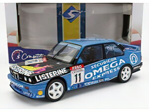 BMW - 3-SERIES M3 (E30) TEAM VL MOTORSPORT N 11 CHAMPION SEASON BTCC 1991 W.HAY - BLUE BLACK /SOLIDO 1/18 ~jJ[